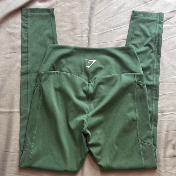 Green Gymshark Leggings - Picture 3 of 6